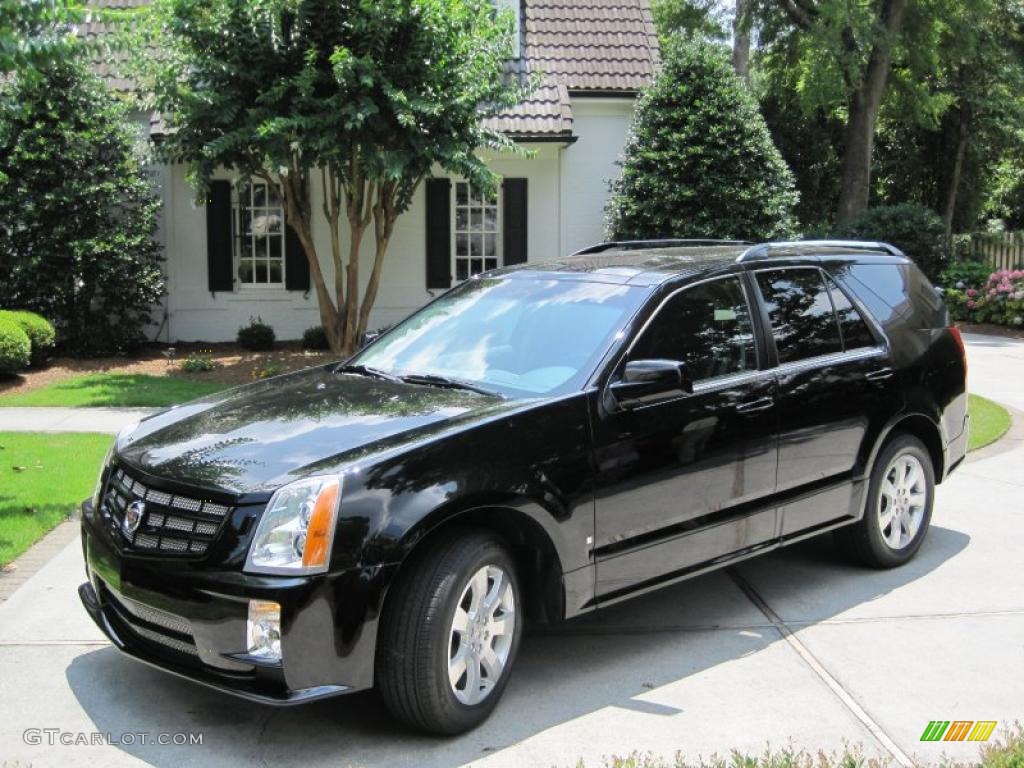 2009 SRX V6 - Black Ice / Ebony/Ebony photo #1