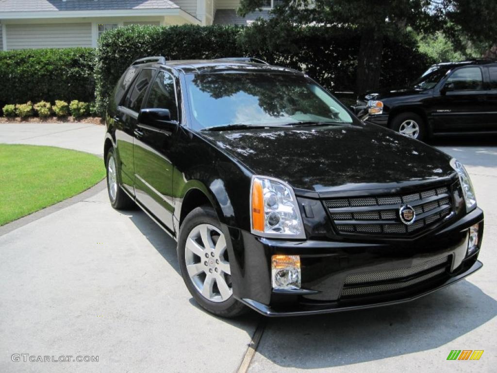 2009 SRX V6 - Black Ice / Ebony/Ebony photo #13