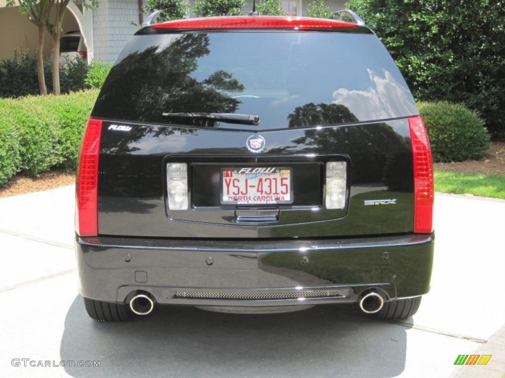 2009 SRX V6 - Black Ice / Ebony/Ebony photo #14