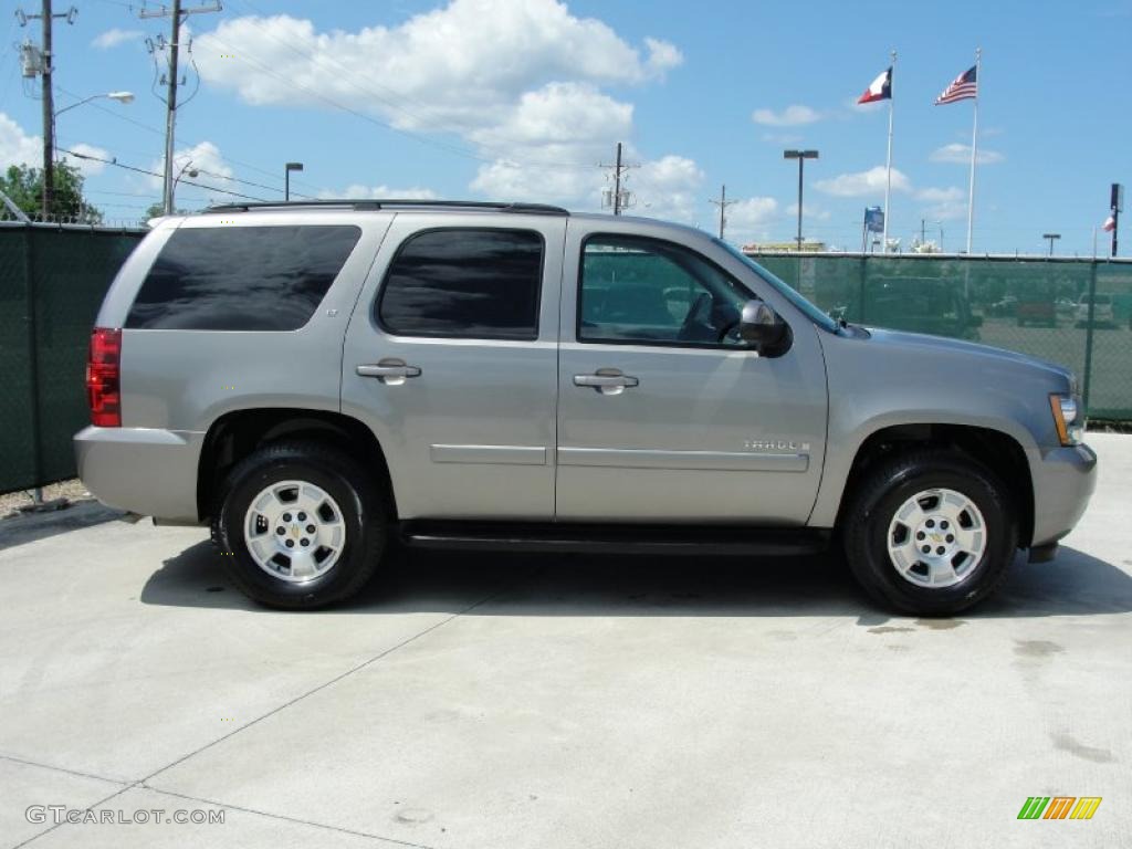 2008 Tahoe LT - Graystone Metallic / Light Titanium/Dark Titanium photo #2