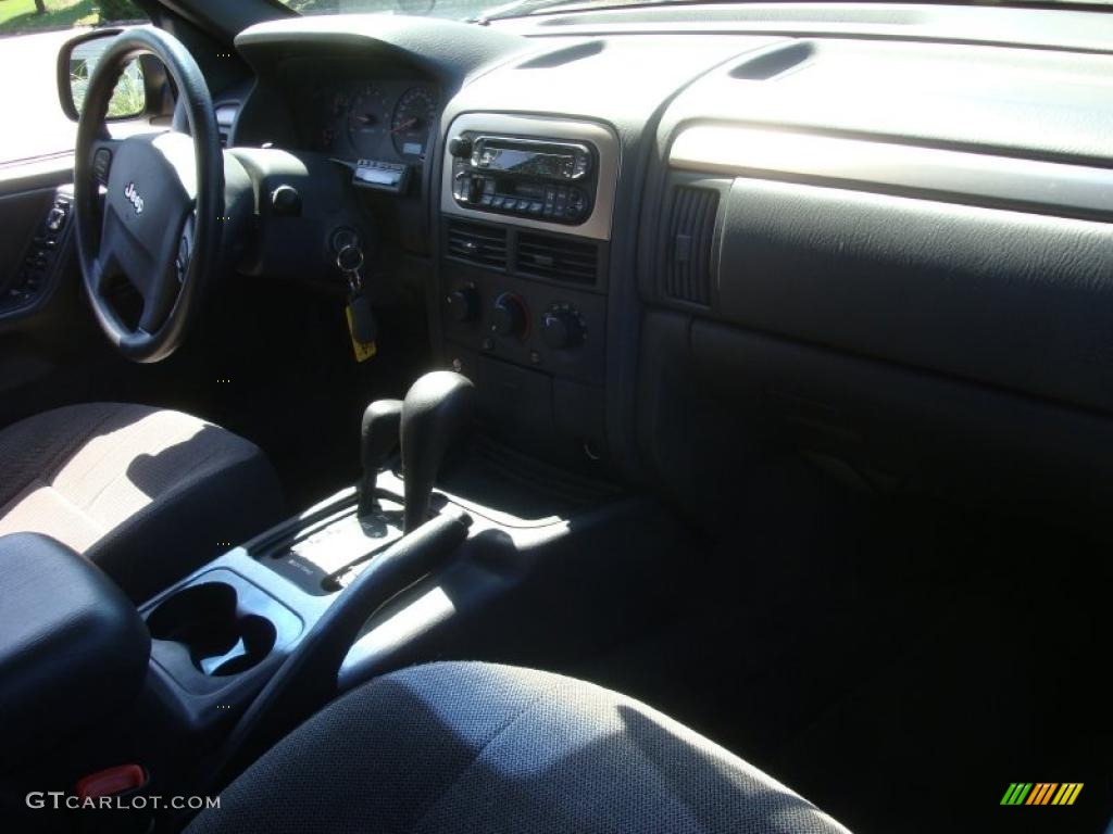 2001 Grand Cherokee Laredo 4x4 - Patriot Blue Pearl / Agate photo #14