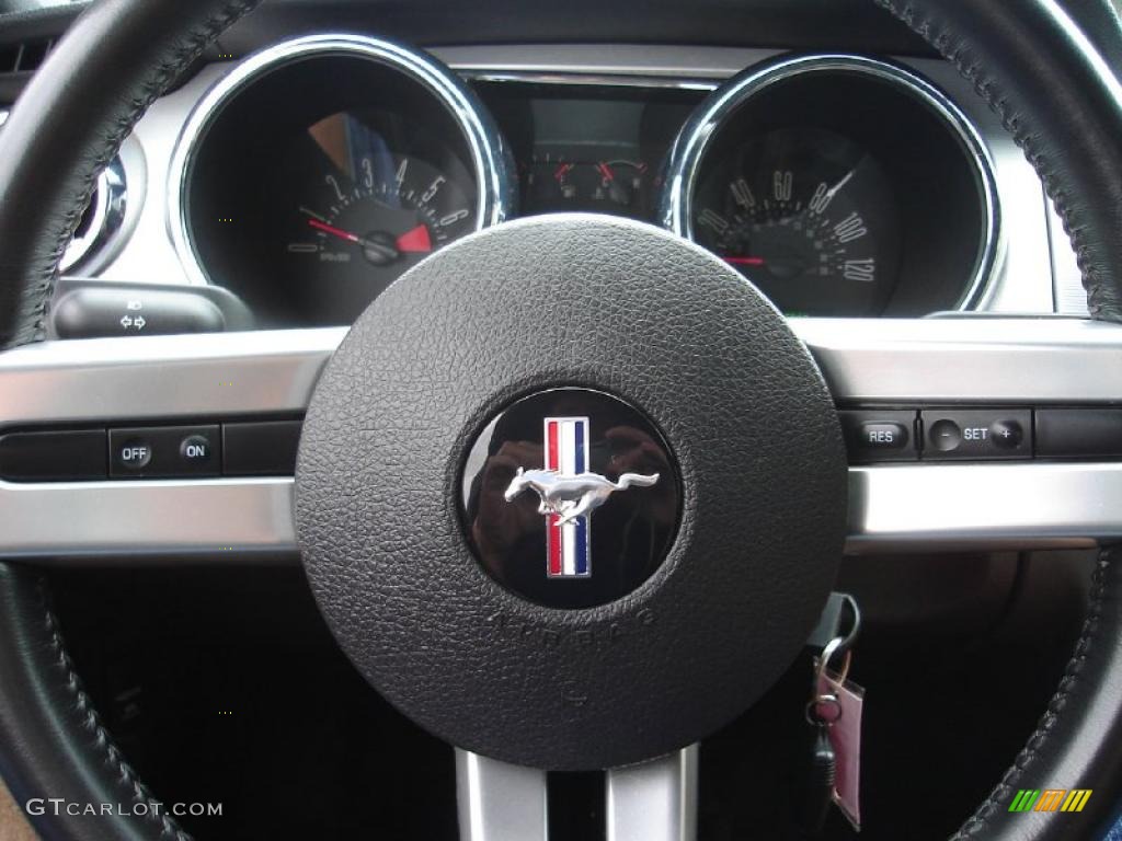 2007 Mustang V6 Premium Coupe - Redfire Metallic / Dark Charcoal photo #24