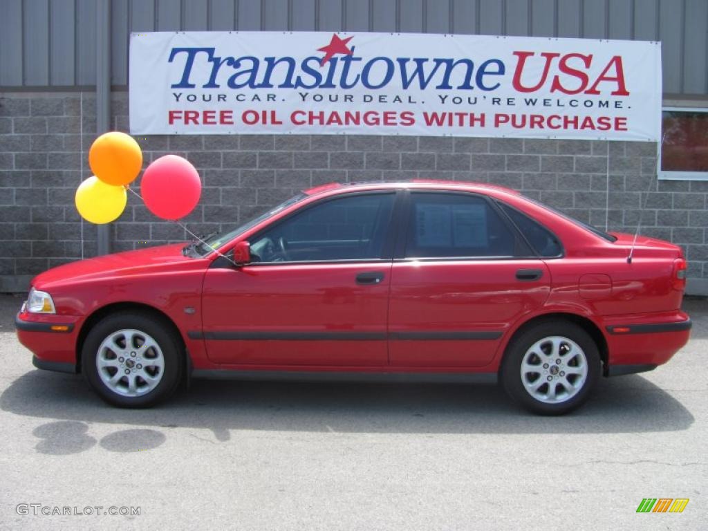 2000 S40 1.9T - Red / Silver Grey photo #7