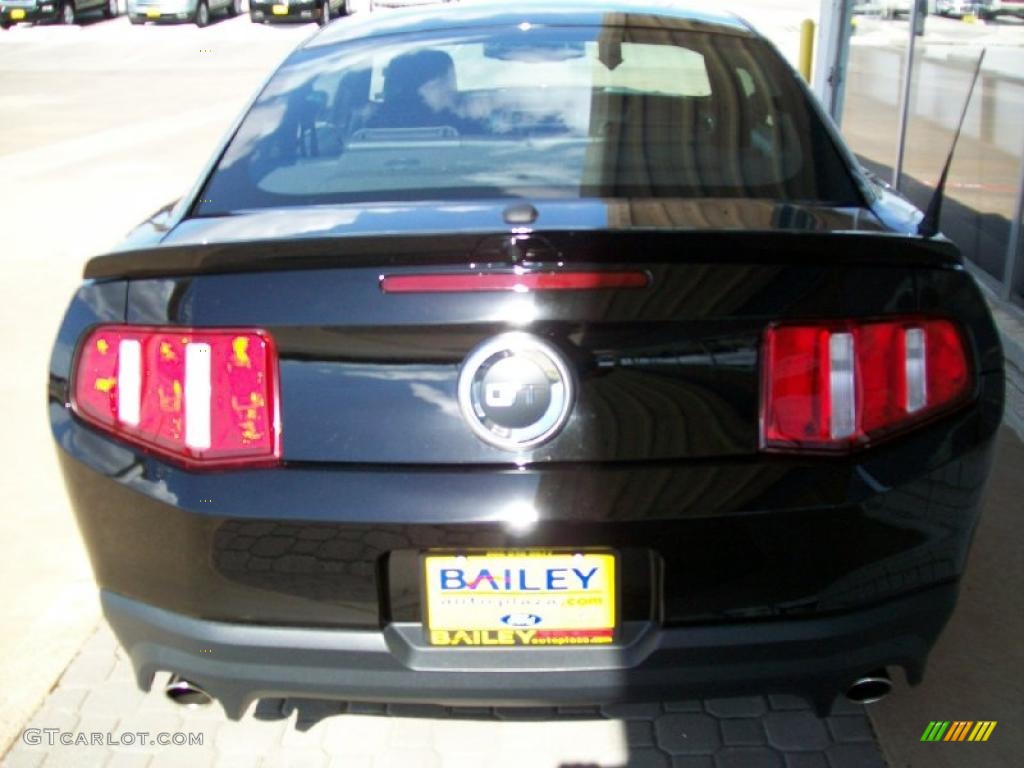 2011 Mustang GT Premium Coupe - Ebony Black / Charcoal Black photo #5