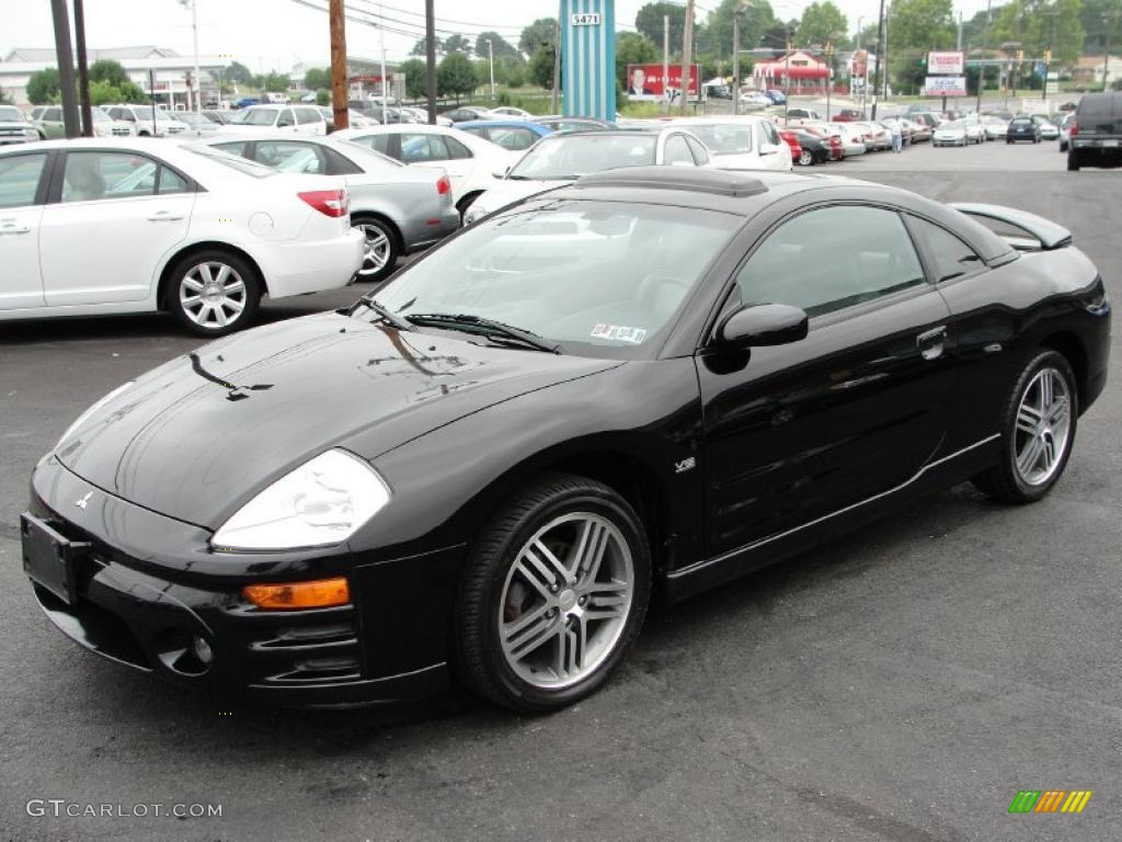 2003 Eclipse GTS Coupe - Kalapana Black / Sand Blast photo #1