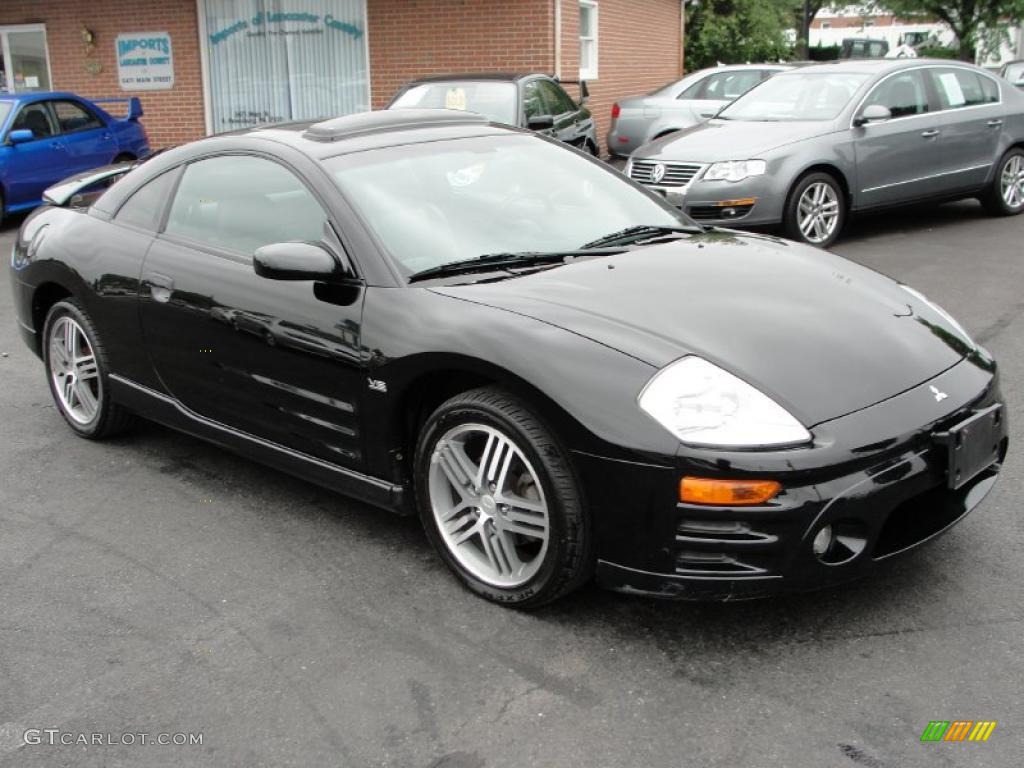 2003 Eclipse GTS Coupe - Kalapana Black / Sand Blast photo #2
