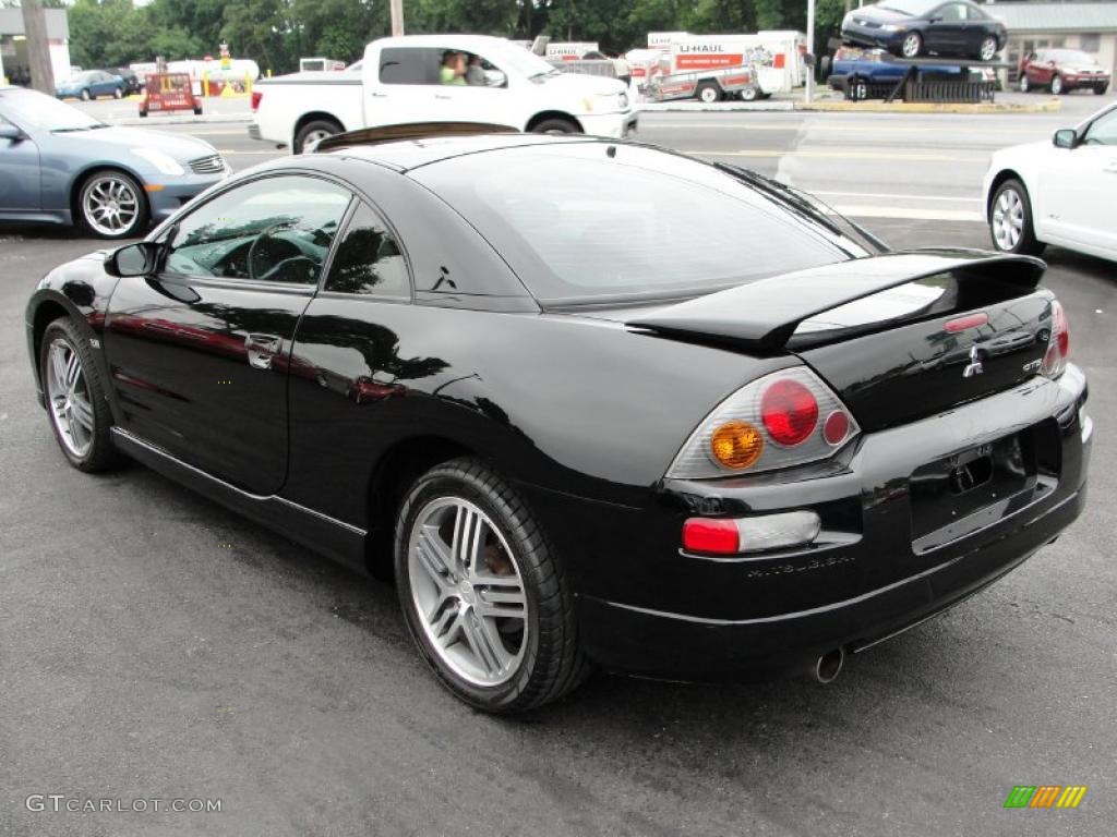 2003 Eclipse GTS Coupe - Kalapana Black / Sand Blast photo #4