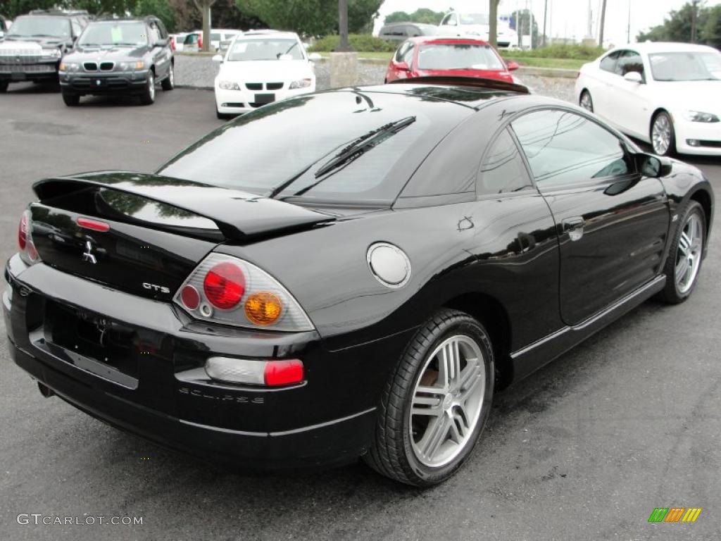 2003 Eclipse GTS Coupe - Kalapana Black / Sand Blast photo #6