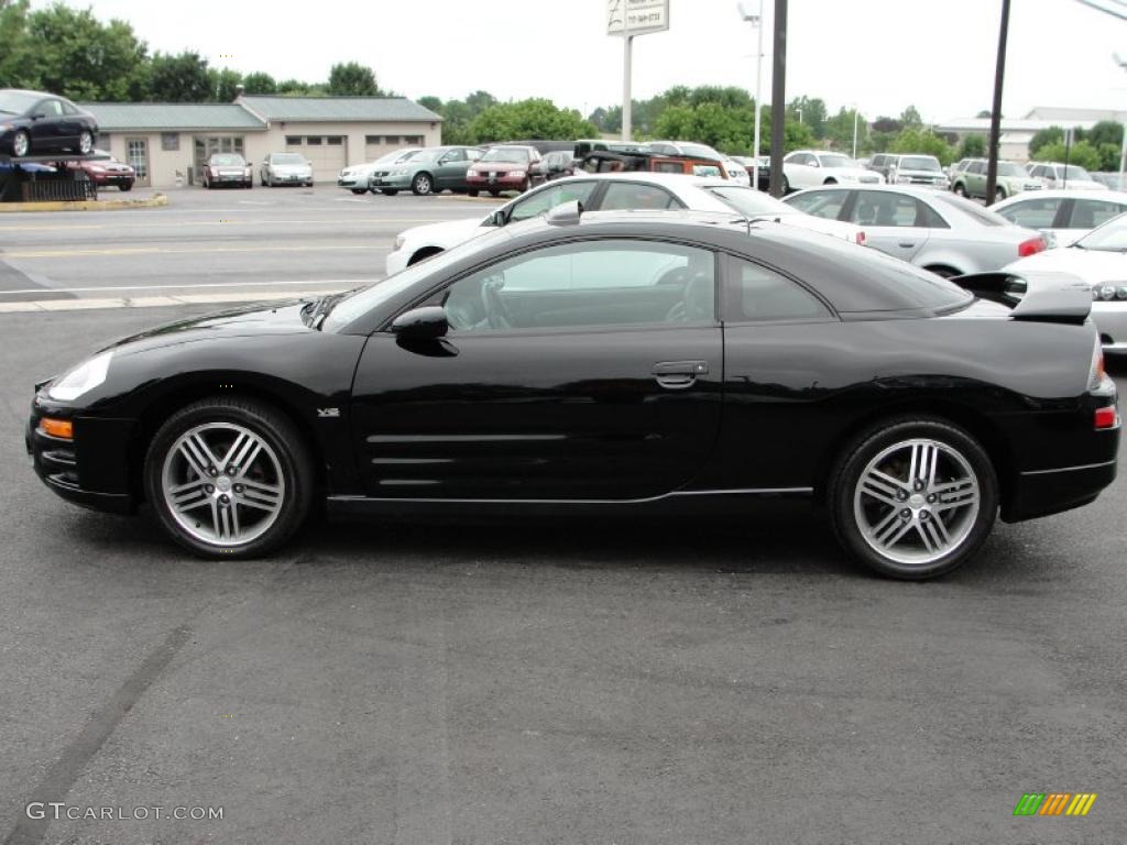 2003 Eclipse GTS Coupe - Kalapana Black / Sand Blast photo #8