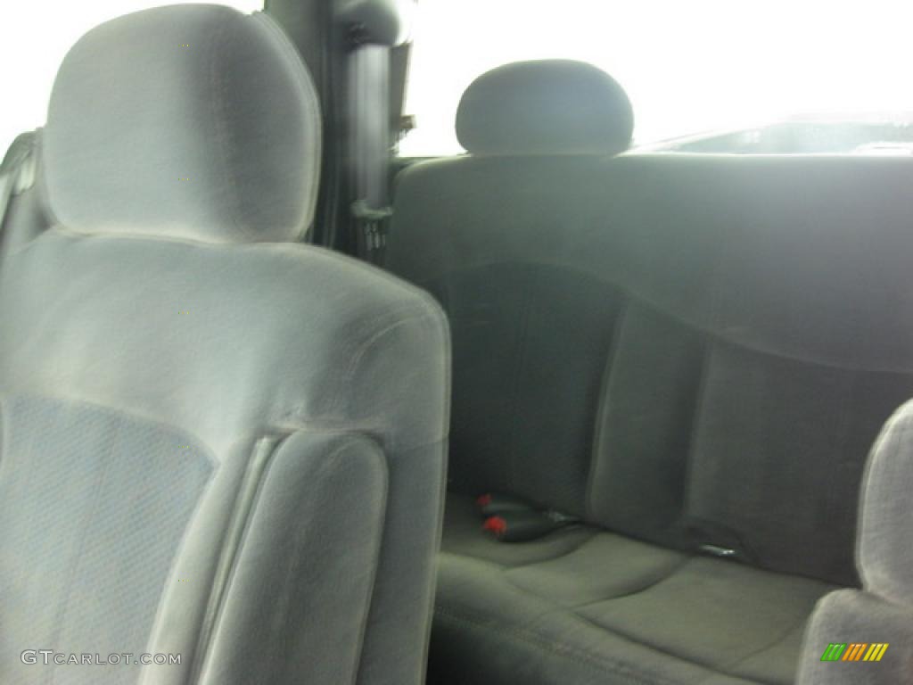 2002 Silverado 1500 LS Extended Cab 4x4 - Onyx Black / Graphite Gray photo #3