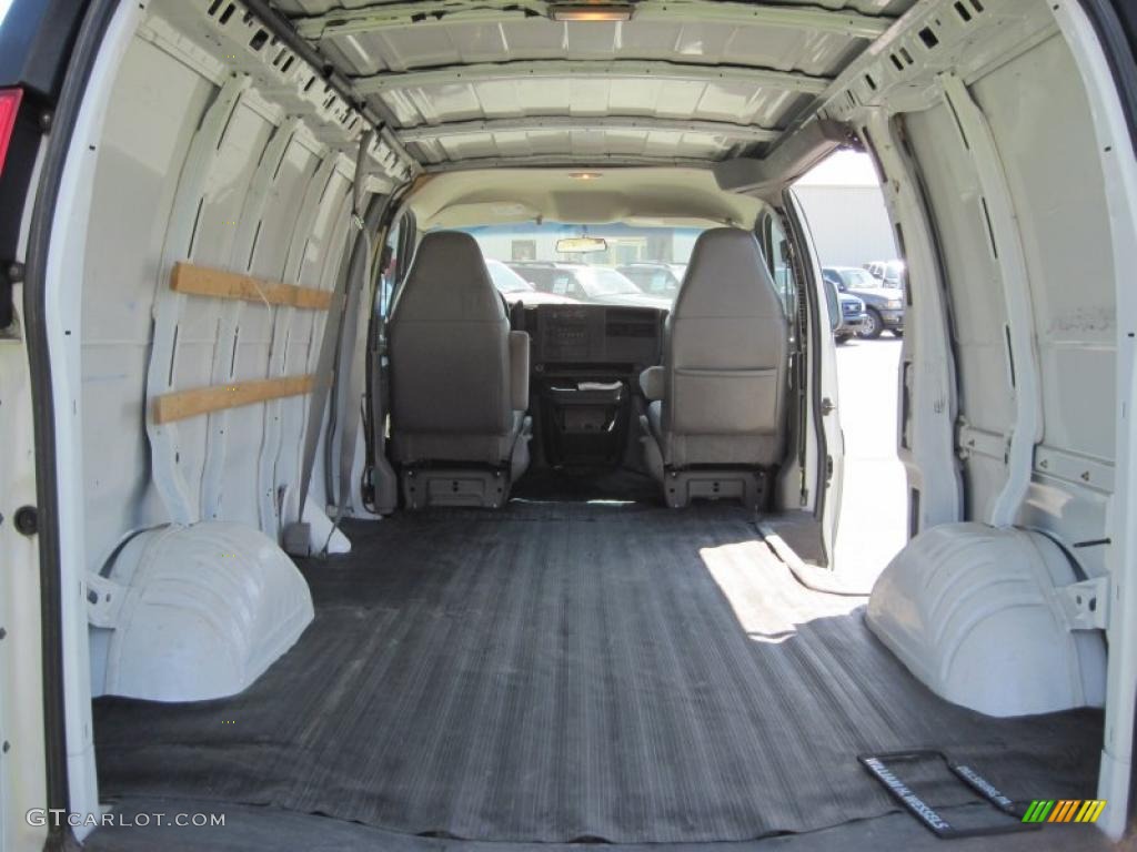 2003 Savana Van 1500 Cargo - Summit White / Medium Pewter photo #5