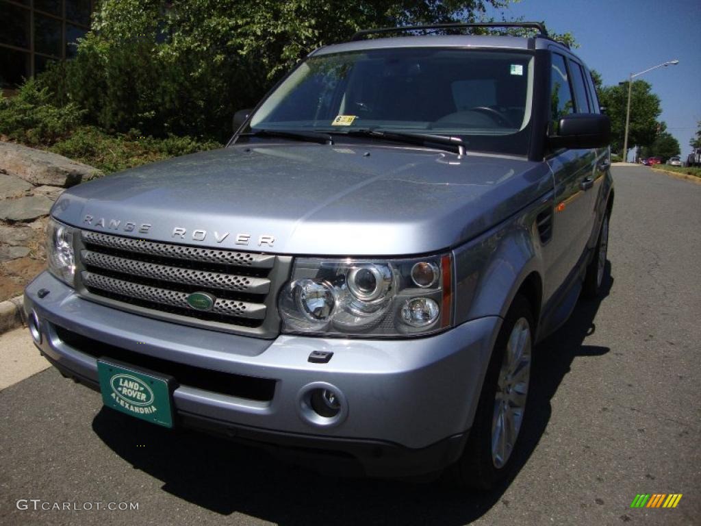 2008 Range Rover Sport HSE - Izmir Blue Metallic / Ebony Black photo #1