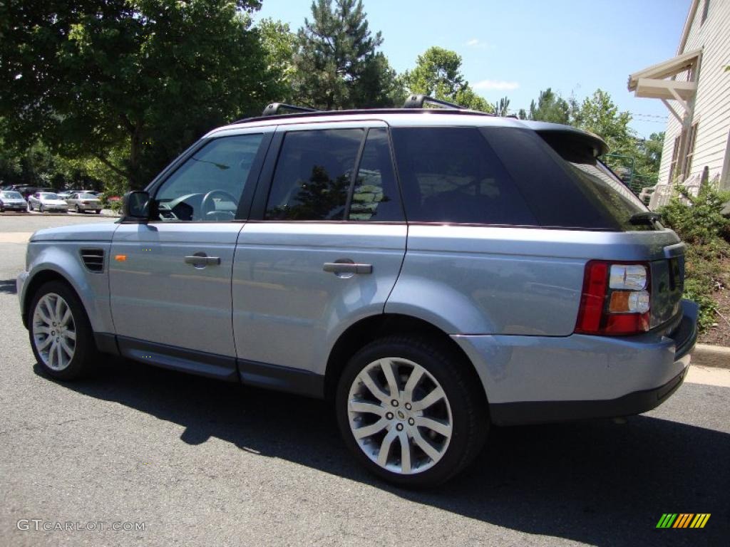 2008 Range Rover Sport HSE - Izmir Blue Metallic / Ebony Black photo #2