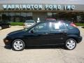 2007 Pitch Black Ford Focus ZX5 SES Hatchback  photo #1