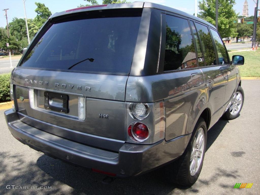 2007 Range Rover HSE - Stornoway Grey Metallic / Charcoal photo #6