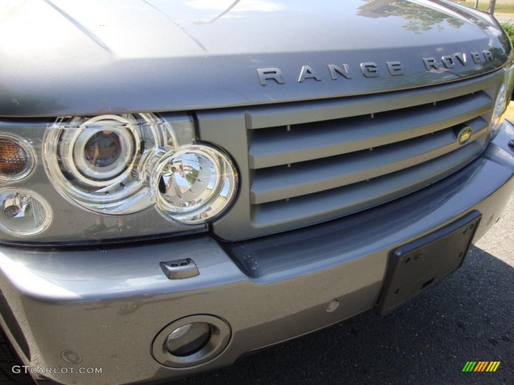 2007 Range Rover HSE - Stornoway Grey Metallic / Charcoal photo #8