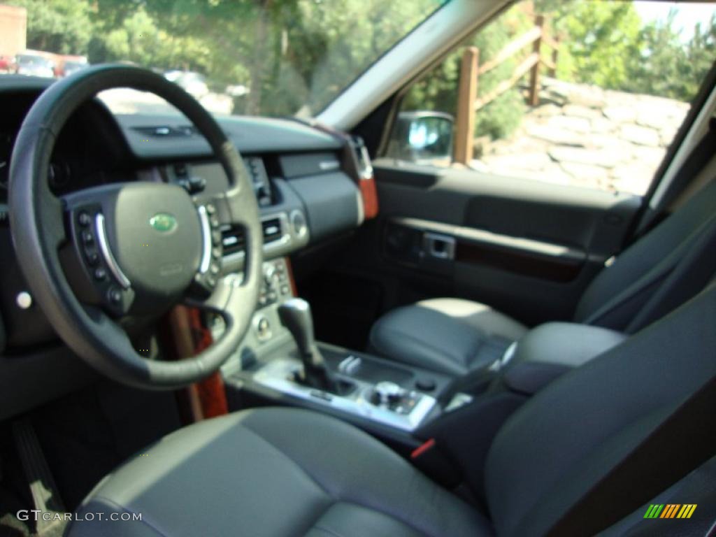 2007 Range Rover HSE - Stornoway Grey Metallic / Charcoal photo #10