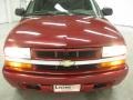 2002 Dark Cherry Red Metallic Chevrolet Blazer LS 4x4  photo #13