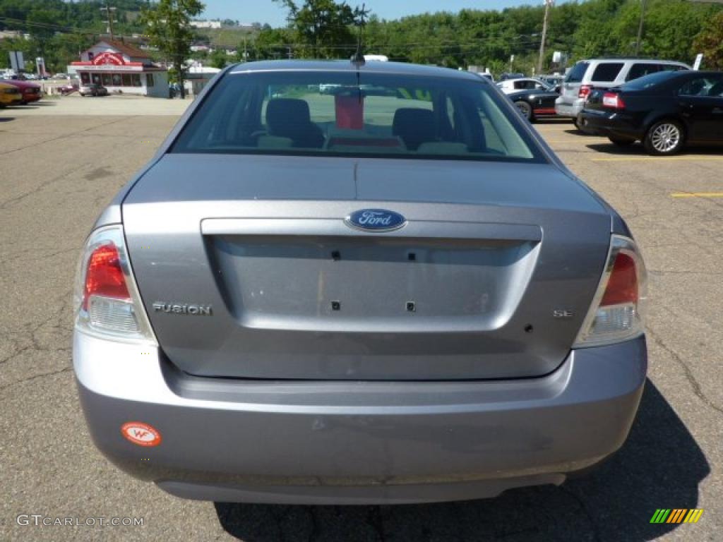 2007 Fusion SE - Tungsten Grey Metallic / Light Stone photo #3