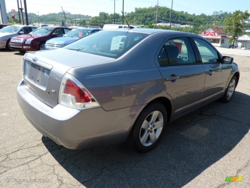 2007 Fusion SE - Tungsten Grey Metallic / Light Stone photo #4