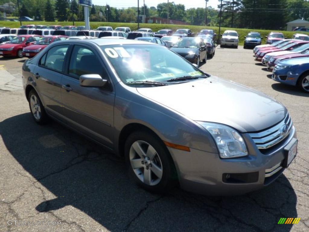 2007 Fusion SE - Tungsten Grey Metallic / Light Stone photo #6