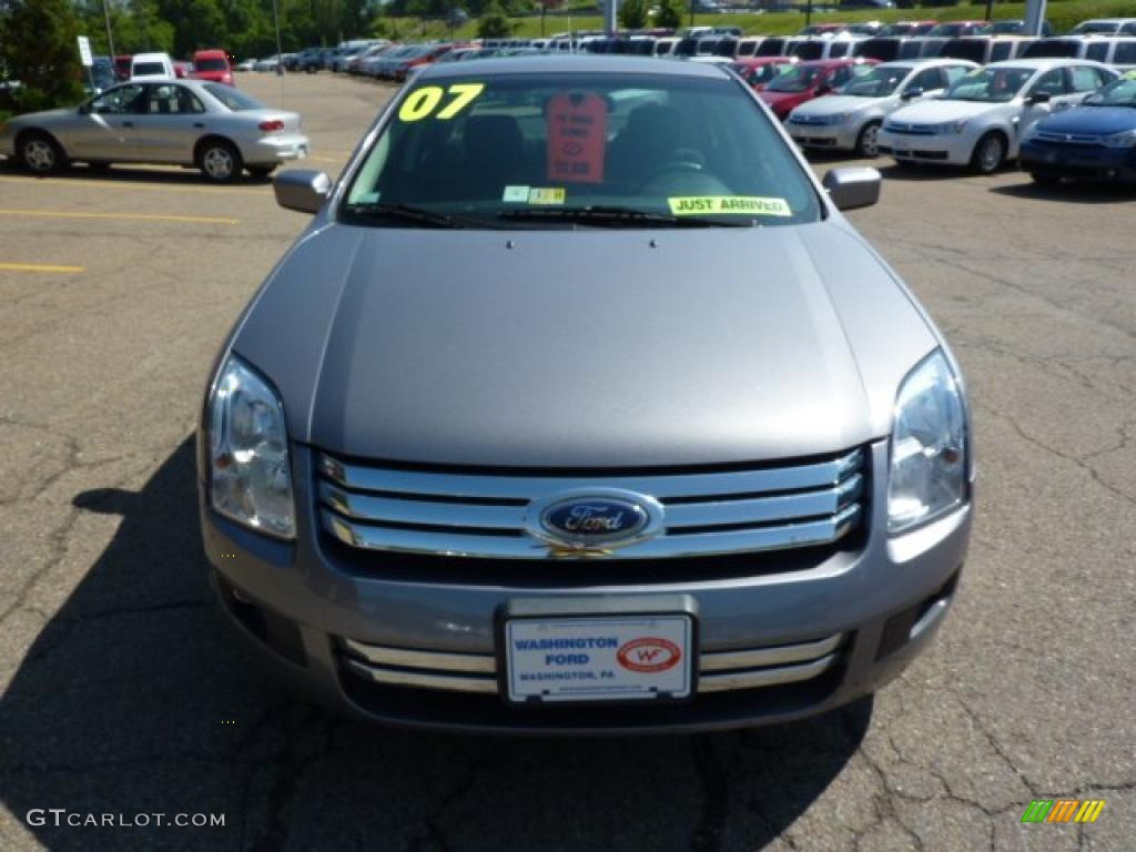 2007 Fusion SE - Tungsten Grey Metallic / Light Stone photo #7