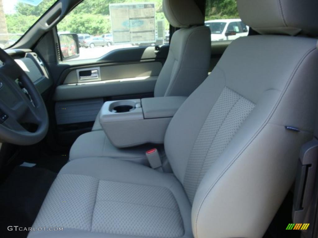 2010 F150 XLT SuperCab 4x4 - Dark Blue Pearl Metallic / Medium Stone photo #7