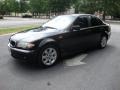 2003 Jet Black BMW 3 Series 325i Sedan  photo #2
