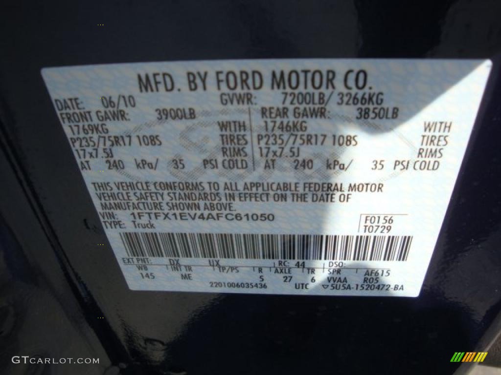 2010 F150 XLT SuperCab 4x4 - Dark Blue Pearl Metallic / Medium Stone photo #19