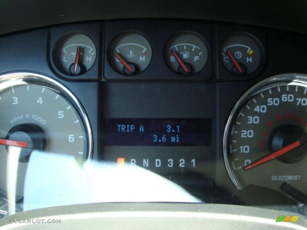 2010 F150 XLT SuperCab 4x4 - Dark Blue Pearl Metallic / Medium Stone photo #20