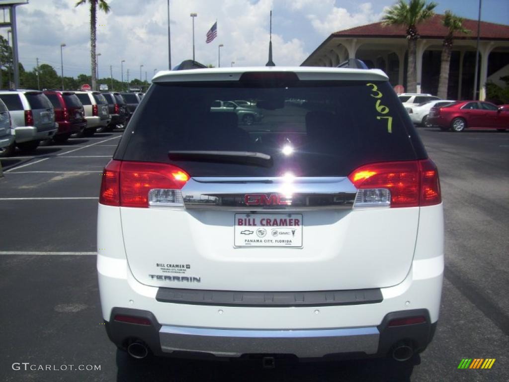2010 Terrain SLT - Summit White / Light Titanium photo #3