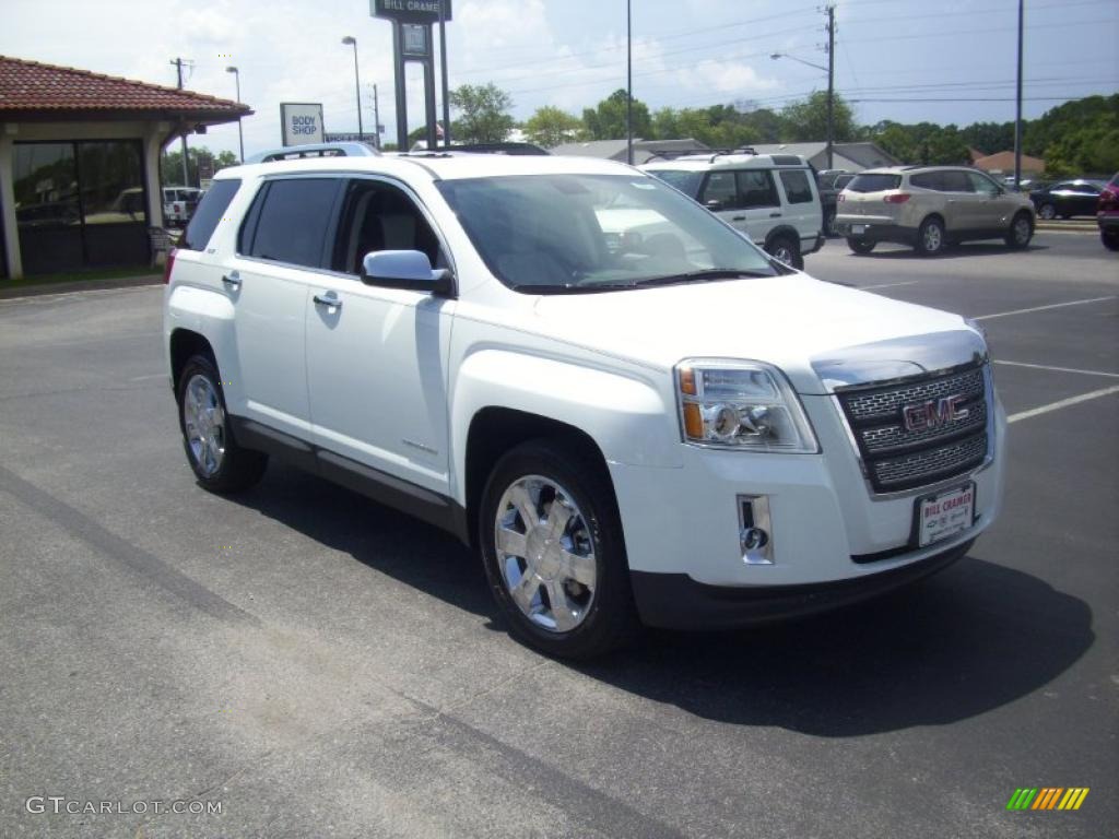 2010 Terrain SLT - Summit White / Light Titanium photo #15