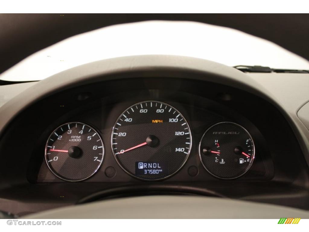 2006 Malibu LS Sedan - Dark Blue Metallic / Cashmere Beige photo #10