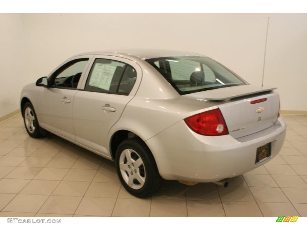 2006 Cobalt LS Sedan - Ultra Silver Metallic / Gray photo #5