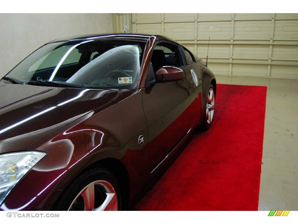 2006 350Z Coupe - Interlagos Fire Metallic / Carbon Black photo #12