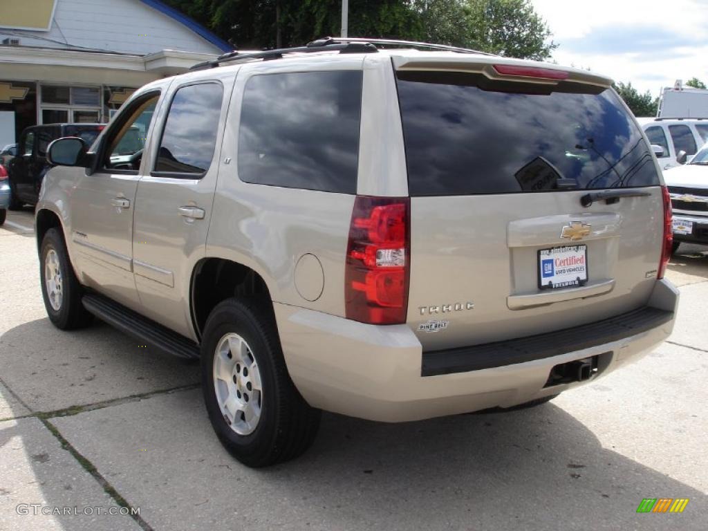 2007 Tahoe LT 4x4 - Gold Mist Metallic / Light Cashmere/Ebony photo #6