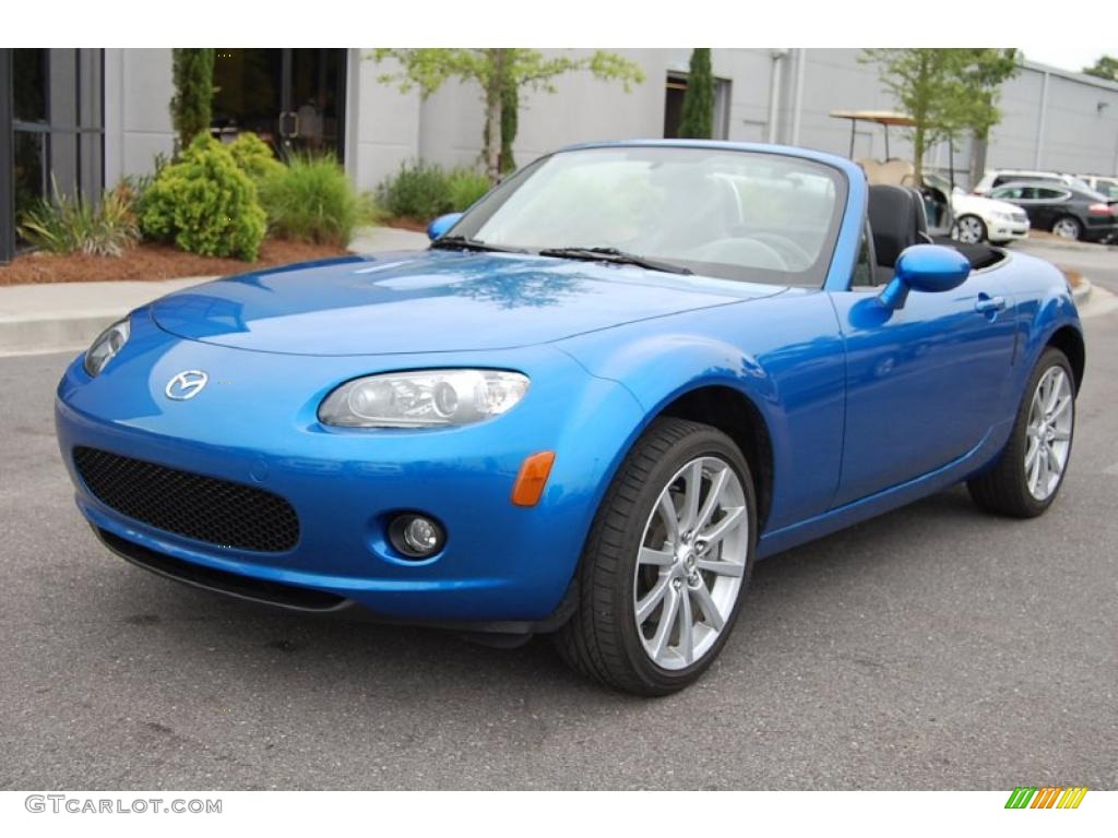 2006 MX-5 Miata Sport Roadster - Winning Blue Metallic / Black photo #13
