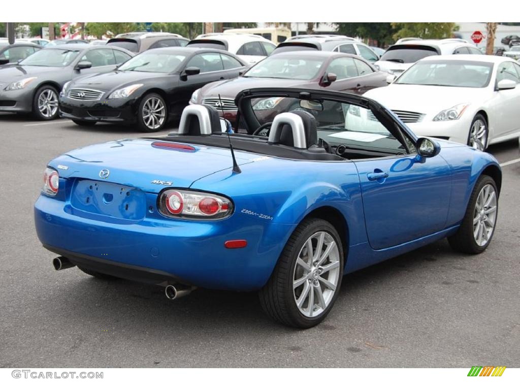 2006 MX-5 Miata Sport Roadster - Winning Blue Metallic / Black photo #16