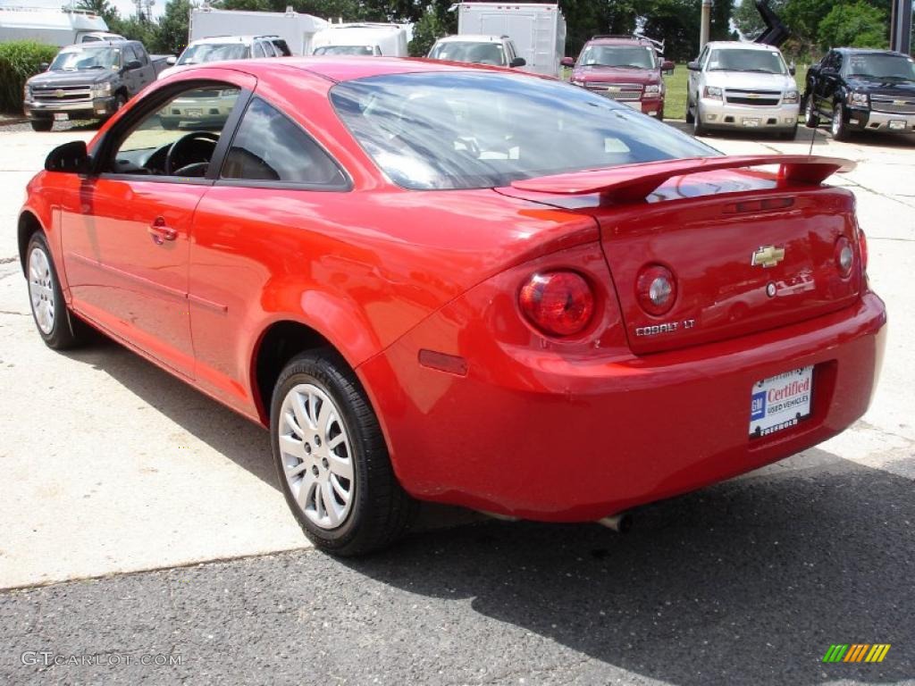 2010 Cobalt LT Coupe - Victory Red / Ebony photo #6