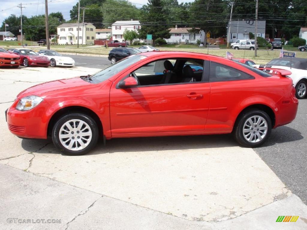 2010 Cobalt LT Coupe - Victory Red / Ebony photo #9