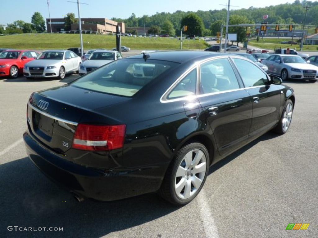 2007 A6 3.2 quattro Sedan - Brilliant Black / Cardamom Beige photo #5