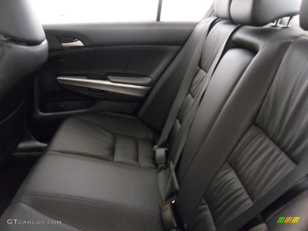 2010 Accord EX-L Sedan - Crystal Black Pearl / Black photo #18