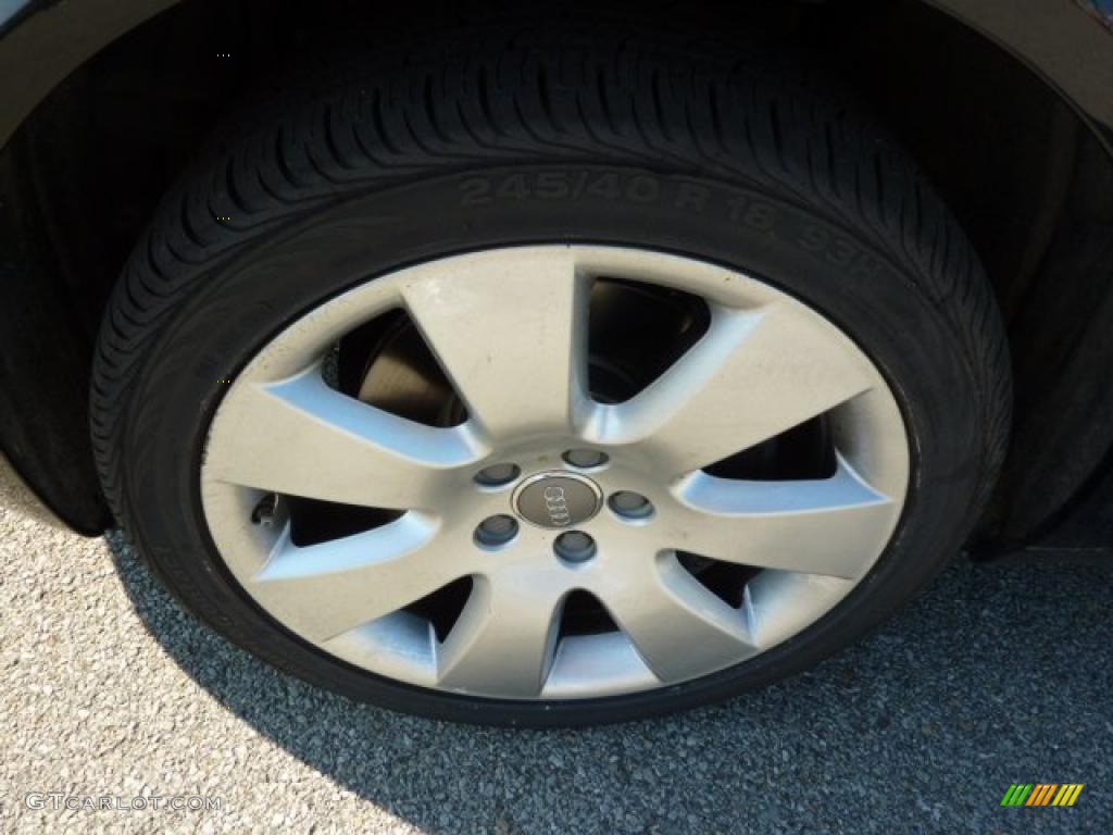 2007 A6 3.2 quattro Sedan - Brilliant Black / Cardamom Beige photo #9