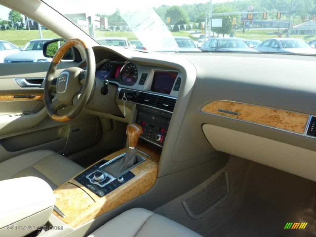 2007 A6 3.2 quattro Sedan - Brilliant Black / Cardamom Beige photo #16