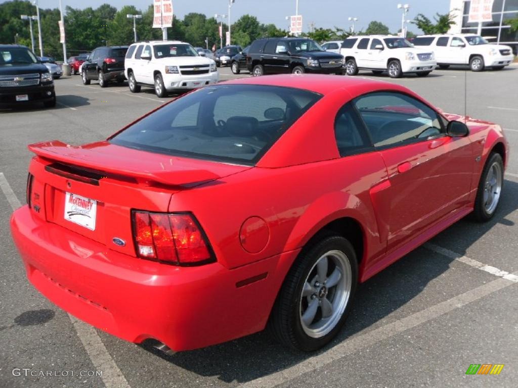 2002 Mustang GT Coupe - Torch Red / Dark Charcoal photo #4