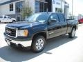 2010 Onyx Black GMC Sierra 1500 SLE Extended Cab 4x4  photo #1