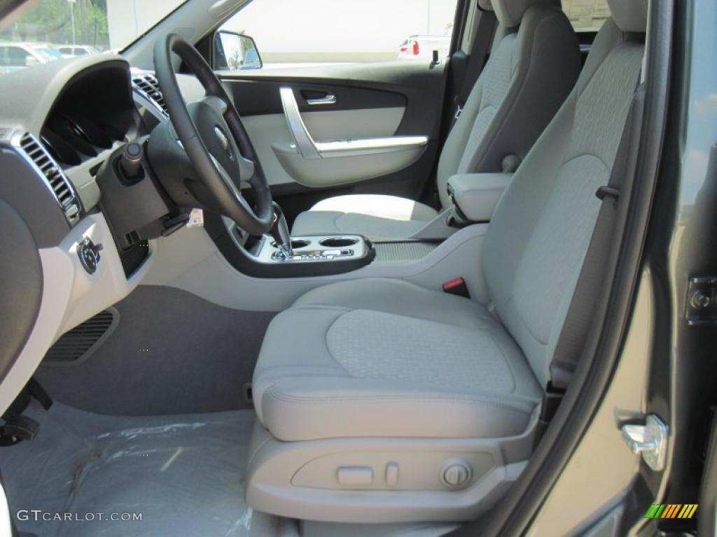 2010 Acadia SLE - Silver Green Metallic / Light Titanium photo #7