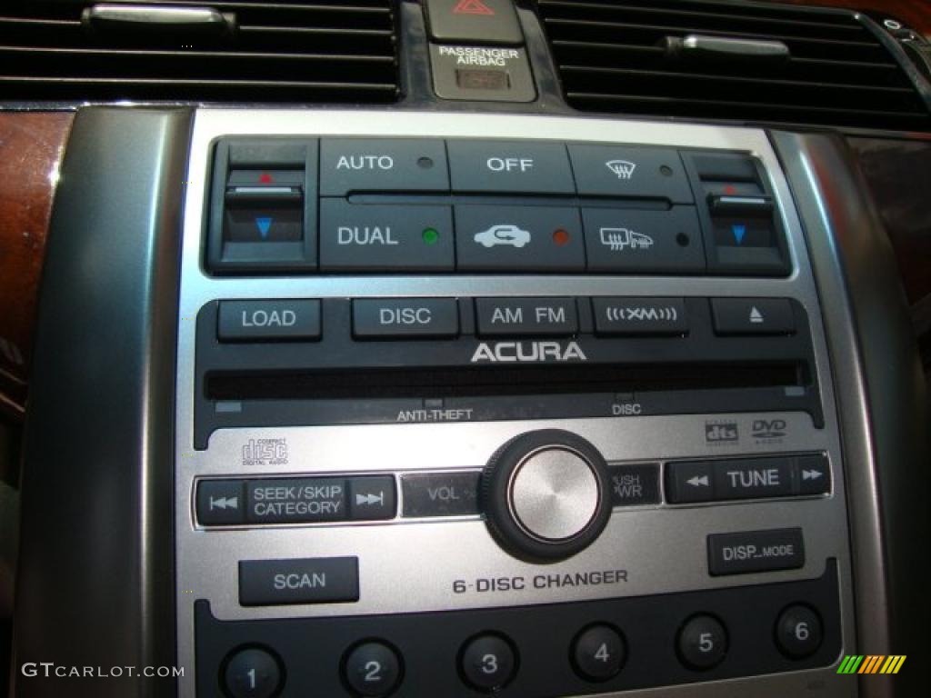 2005 Acura RL 3.5 AWD Sedan Controls Photo #31662862