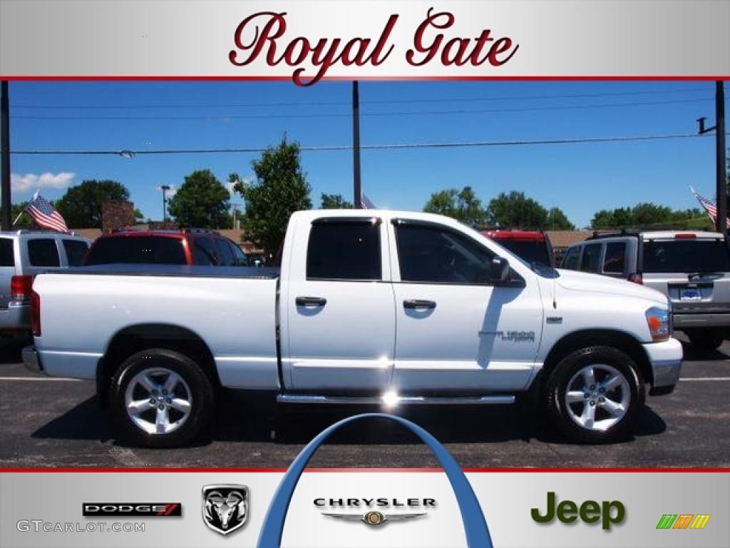 Bright White Dodge Ram 1500