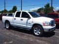 2006 Bright White Dodge Ram 1500 SLT Quad Cab 4x4  photo #2